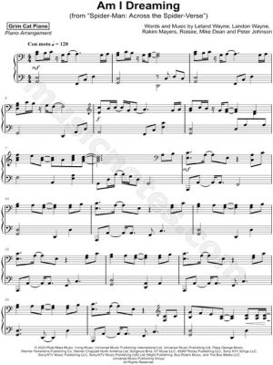 am i dreaming violin sheet music? sometimes the notes on the page feel like they're guiding me through a dream.